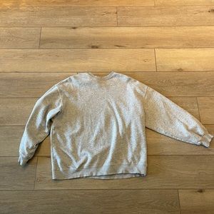 Grey crew neck